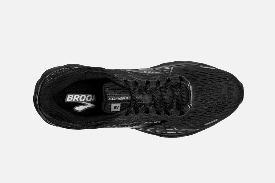 Brooks Adrenaline GTS 21 Road Running Shoes - Mens - Black - LE1507349